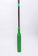 Швабра для вологого прибирання з металевою ручкою та круглою насадкою з мікрофібри для дому, офісу HP-35015-43, фото 4