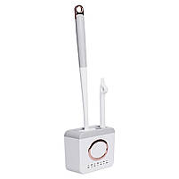 Комплект аксесуарів для туалету з підставкою 13×5.5×42 (см) Сірий HP-35015-48G, фото 5