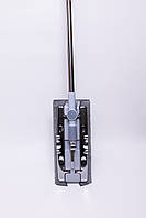 Швабра для підлоги з телескопічною ручкою та насадкою, підходить для плитки, ламінату, лінолеуму, прибирання дому HP-35015-50, фото 4