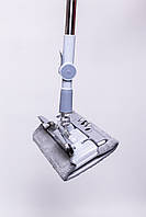 Швабра для підлоги з телескопічною ручкою та насадкою, підходить для плитки, ламінату, лінолеуму, прибирання дому HP-35015-50, фото 5