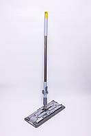 Швабра для підлоги з телескопічною ручкою та насадкою, підходить для плитки, ламінату, лінолеуму, прибирання дому HP-35015-50, фото 6