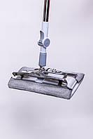 Швабра для підлоги з телескопічною ручкою та насадкою, підходить для плитки, ламінату, лінолеуму, прибирання дому HP-35015-50, фото 8