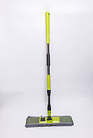 Швабра з телескопічною ручкою та насадкою з мікрофібри для миття підлоги, плитки, ламінату й лінолеуму HP-35015-51, фото 3