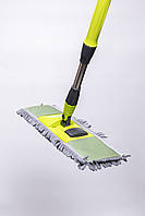 Швабра з телескопічною ручкою та насадкою з мікрофібри для миття підлоги, плитки, ламінату й лінолеуму HP-35015-51, фото 4