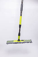 Швабра з телескопічною ручкою та насадкою з мікрофібри для миття підлоги, плитки, ламінату й лінолеуму HP-35015-51, фото 8