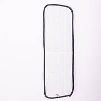 Насадка змінна для швабри прямокутна з мікрофібри для сухого та вологого прибирання підлоги ламінованих покриттів HP-35015-54, фото 2