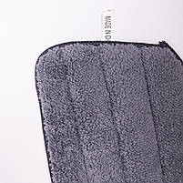 Насадка змінна для швабри прямокутна з мікрофібри для сухого та вологого прибирання підлоги ламінованих покриттів HP-35015-54, фото 4