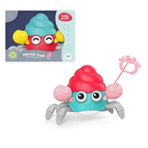 Каталка заводна "Hermit Crab" з повідцем, фото 1
