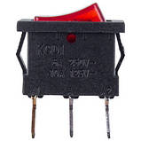 Вимикач (одинарний) для бойлера KCD1 (250V, 6A), 3 контакти, фото 2