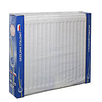 Радиатор стальной Aquavita 22 600х500 нижнее подключение, с креплением