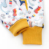 Чоловічок для немовлят на блискавці з динозаврами Colorful Dino, фото 4