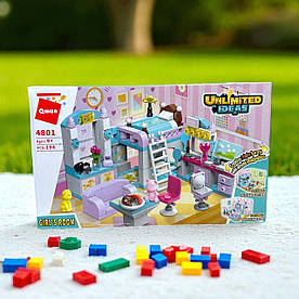 Дитячий конструктор квартира іграшкова, будиночок кімната лего