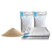 Песок 100 кг для пескоструя. Кварцевый. Фракция 0,1мм - 0,4мм