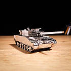 Колекційна модель конструктор Metal Time Leopard 2 Tank танк Леопард 2, фото 6