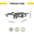 Колекційна модель-конструктор Metal Time Spruce Goose Airplane Літак, фото 2