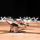 Колекційна модель-конструктор Metal Time Spruce Goose Airplane Літак, фото 6