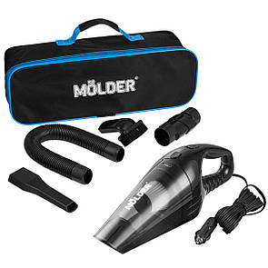 Пилосос автомобільний Molder від прикурювача 110Вт, 12В, 3.2кПа, чорний