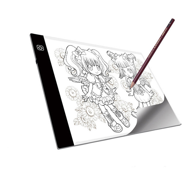 Світловий планшет формат А4 для малювання та копіювання, потужність 3,5 W, фото 1