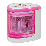 Електрична чинка для олівців Tenwin з 2 отворами (8004), фото 2