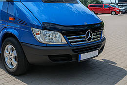 Накладки на кант решітки радіатора для Mercedes Sprinter W901/902/903/904/905 (2002-2006) OmsaLine Нержавіюча сталь (5 частин)