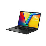 Ноутбук ASUS Vivobook Go 15 E1504FA-BQ050 15.6" FHD IPS, AMD R5-7520U, 8GB, F512GB, UMA, NoOS, Чорний, фото 3