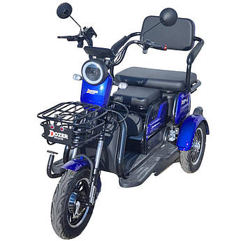 Електротрицикл DOZER Model 4E Синій