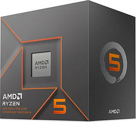 Центральний процесор AMD Ryzen 5 8500G 6C/12T 3.5/5.0GHz Boost 16Mb Radeon Graphics AM5 65W Wraith Stealth