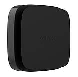 Датчик диму та температури Ajax FireProtect 2 RB Heat Smoke Jeweler, змінна батарея, бездротовий, чорний, фото 3