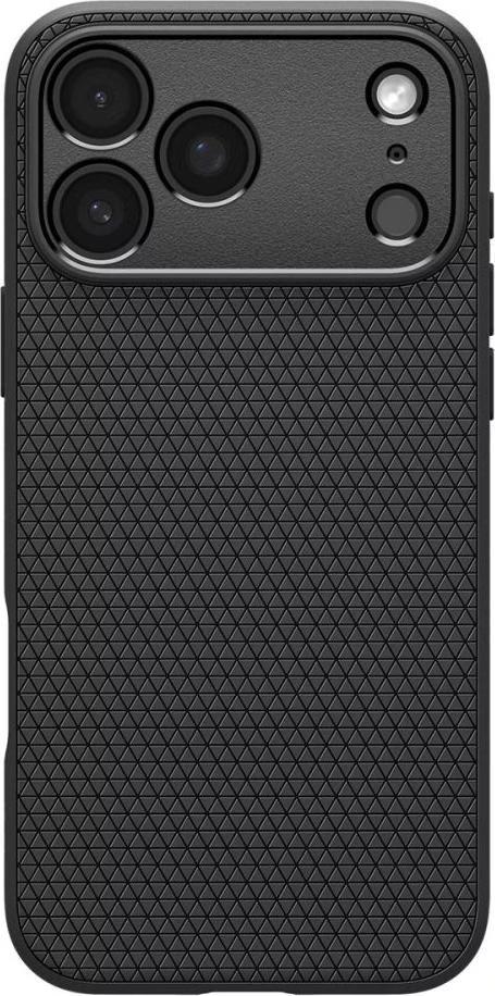 Чохол Spigen для iPhone 17 Pro, Liquid Air, Matte Black, фото 1