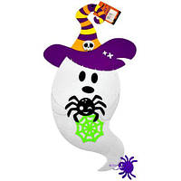 Декор з фетру 3 мм " Привид з павуком"