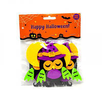 Декор из фетра "Сова+месяц"