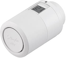 Термостатичний елемент Danfoss Ally, M30x1.5, RA, Zigbee, білий