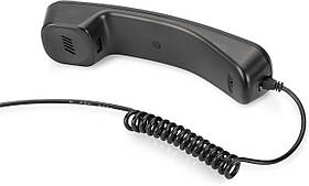 Телефонна слухавка DIGITUS USB A, кабель 1.8-1.9м