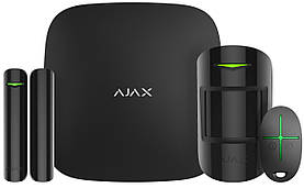 Комплект охоронної сигналізації Ajax StarterKit 2, hub2, motionprotect, doorprotect, spacecontrol, jeweller,