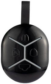Брелок U-Prox Keyfob B4 Black, 4 кнопки, бездротовий, чорний