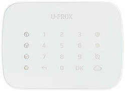 Бездротова сенсорна клавіатура U-Prox Keypad G4 White, 4 групи, бездротовий, білий