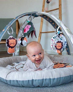 Дитячий розвивальний ігровий центр El Camino ME 1170 Beige з м'якими дугами та іграшками