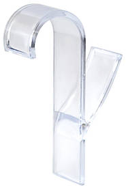 Гачок Navin для рушнікосушарки прозорів, пластик