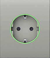 Центральна панель для вбудованої розетки Ajax CenterCover for Outlet smart, Jeweler, бездротова, oyster