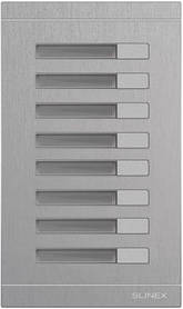 Панель виклику Slinex MA-08, багатоабонентська, модуль розширення, сріблястий