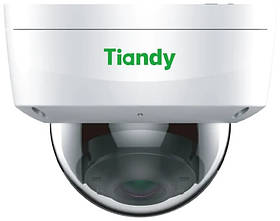 IP-камера Tiandy TC-C34KS Spec:I3/E/Y/C/SD/2.8mm/V4.2, 4MP, Starlight Dome, 2.8mm, f/1.6, IR30m, PoE, IP66,