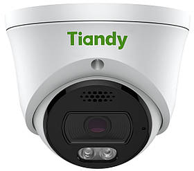 IP-камера Tiandy TC-C35XQ Spec:I3W/E/Y/2.8mm/V4.2, 5MP, EW Color Maker Turret, 2.8mm, f/1.0, IR30m, LED15m,