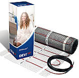 Мат нагрівальний Devi Devicomfort 150T двожильний для систем опалення 1м кв, 0.5х2м 150Вт 230В, фото 4