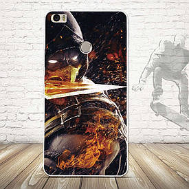Силіконовий чохол на Xiaomi Mi Max з картинкою мортал комбат