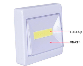 Світильник вимикач на батарейках зі світлодіодами Hy-801a SV227