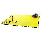 Килимок-пазл захисний з кромкою WCG 100×100×2 см жовто-чорний, фото 7