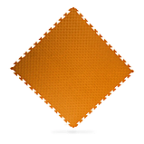 Килимок-пазл захисний з кромкою WCG 100×100×2 см помаранчево-чорний, фото 5