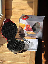 Електрична міні вафельниця Waffle Maker XL-287 з антипригарним покриттям YU227