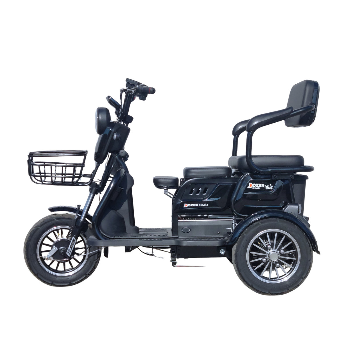 Електротрайк DOZER Model 4E 800W Чорний, фото 1