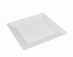 Піднос з полікарбонату 18х18 см білий